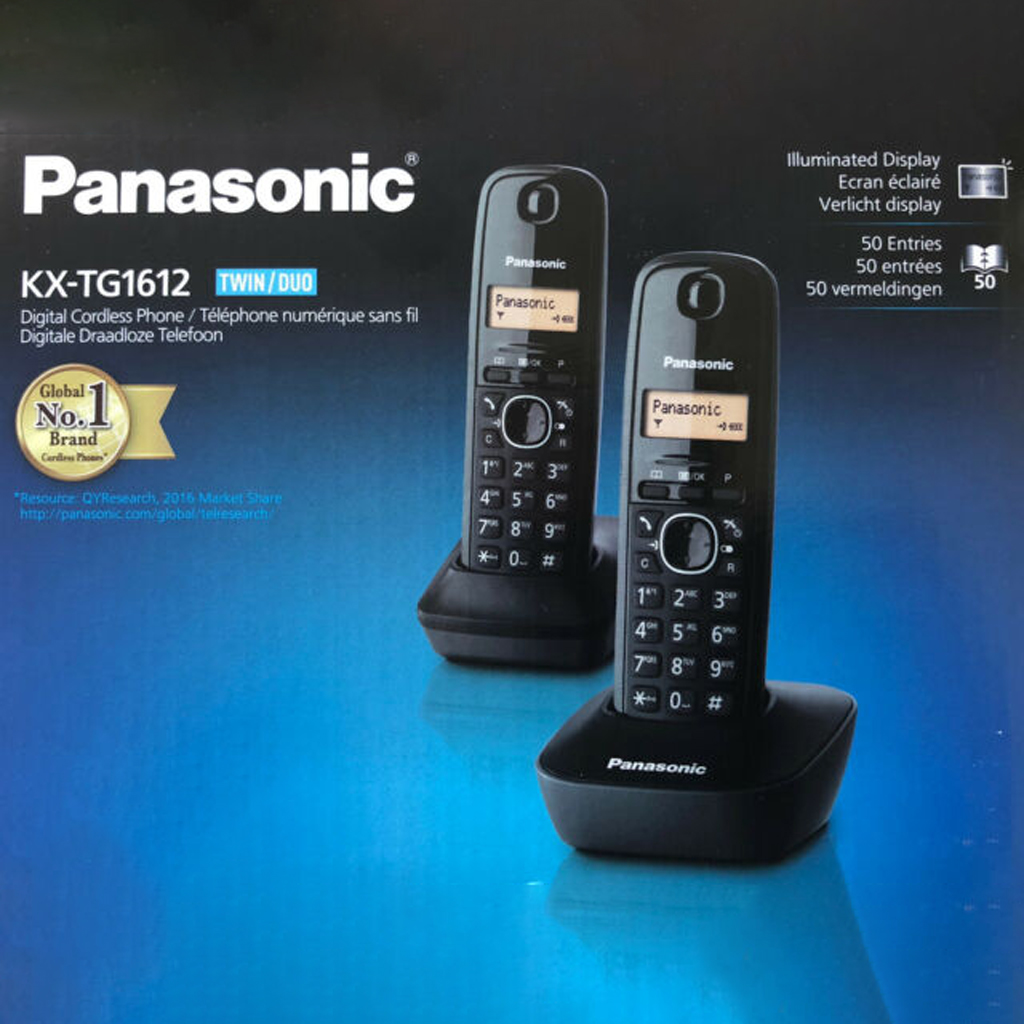 TELEPHONE SANS FIL PANASONIC KX-TG1612 DUO
