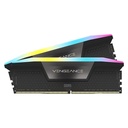 RAM CORSAIR 32GO 2X16GO 6400MHZ VENGEANCE RGB DDR5 CL36
