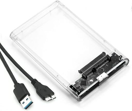 RACK SSD,HDD 2.5" USB 3.0 TRANSPARENT
