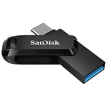 FLASH DISQUE OTG TYPE C SANDISK 128GO ULTRA DUAL DRIVE GO USB 3.1
