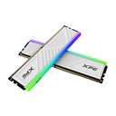 RAM ADATA XPG 32GO 2X16GO 3200MHZ SPECTRIX D35G DDR4 CL16 RGB (Noir / Blanc)